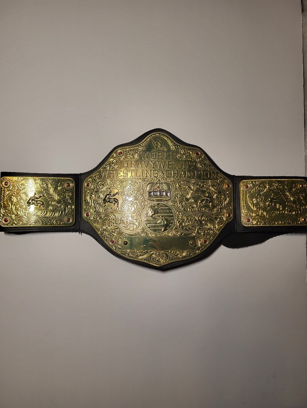 WWE Gold and Black World Heavyweight Championship Title Replica Belt, 2010